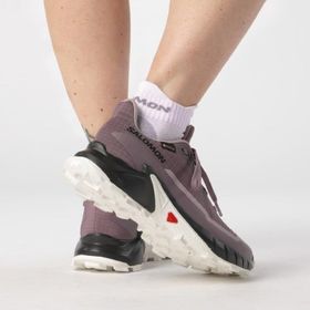 Salomon L47311000MCB Alphacross 5 Gore-Tex Kadın Patika Koşu Ayakkabısı