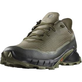Salomon L47313300 Alphacross 5 Haki Renk Bilek Boy Güçlü Kavramalı Erkek Parkur Ayakkabısı