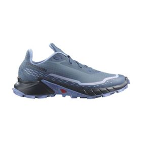 Salomon L47313500 Alphacross 5 Mavi Renk Bilek Boy Güçlü Kavramalı Kadın Parkur Ayakkabısı
