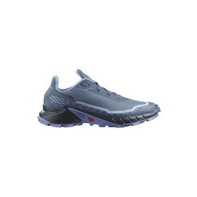 Salomon L47313500 Alphacross 5 Mavi Renk Bilek Boy Güçlü Kavramalı Kadın Parkur Ayakkabısı