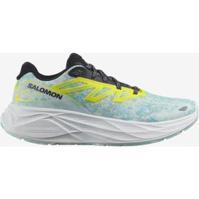 Salomon L47426700 Aero Glide 2 W Kadın Açık Mavi Sarı Beyaz Outdoor Kadın Ayakkabı