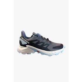 Salomon L47461700 4541 Supercross 4 Füme Mavi Kadın Koşu Ayakkabısı