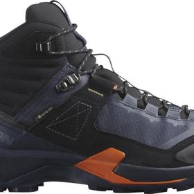 Salomon L47686500 X Ultra Alpine Mid GTX Siyah Mavi Erkek Outdoor Ayakkabı