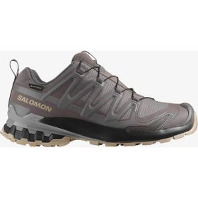 Salomon L47744500 Xa Pro 3D V9 Gore-Tex Plum Kitten Gri Kadın Outdoor Ayakkabı