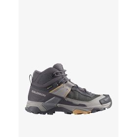 Salomon L47754500 Gri X Ultra 5 Mid Gore-Tex Kadın Outdoor Bot