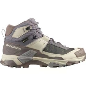 Salomon L47854900 Bej X Ultra 5 Mid Gore-Tex Kadın Outdoor Bot