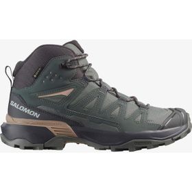 Salomon L47865000 Gri X Ultra 360 Mid Gore-Tex Kadın Outdoor Bot