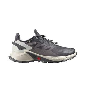 Salomon L47976100 Gri Supercross 4 Gore-Tex Kadın Outdoor Ayakkabı