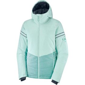 Salomon LC1384200 - Yeşil Edge Jacket W Kadın Kayak Ceketi