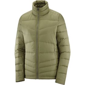 Salomon LC1389900 Yeşil Transition Down Jacket W Kadın Outdoor Ceketi