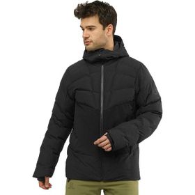 Salomon LC1401900 Siyah Snowshelter Jkt M Erkek Kayak Ceketi