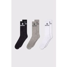 Salomon LC1445300-25926 Everyday Crew 3-Pack Unisex Spor Çorap