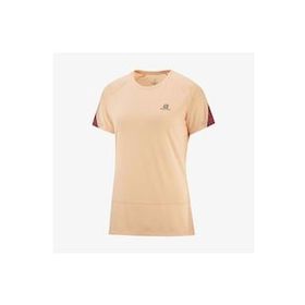 Salomon LC1729200 Cross Run Ss Tee W Kadın T-shirt