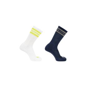 Salomon LC1816900 369 Crew 2 Paket Unisex Çok Renkli Günlük Stil Çorap