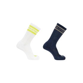 Salomon LC1816900 369 Crew 2 Paket Unisex Çok Renkli Günlük Stil Çorap