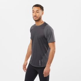 Salomon LC1872500 Gri Sense Aero Erkek T-Shirt