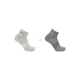 Salomon LC1983400 Evasion Ankle 2 Pack Gri Unisex Çorap