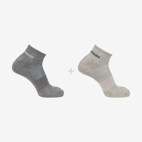 Salomon LC1983400 Evasion Ankle 2 Pack Gri Unisex Çorap