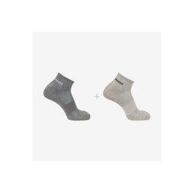 Salomon LC1983400 Evasion Ankle 2 Pack Gri Unisex Çorap