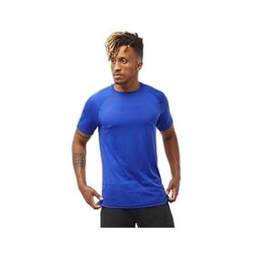 Salomon LC2050900 Mavi CROSS RUN Erkek Koşu Tişörtü