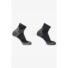 Salomon LC2082900 X Ultra Access Quarter 2 Adet Antrasit Siyah Çorap