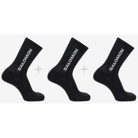 Salomon LC2086000 Everyday Crew 3 Pack Siyah Unisex Çorap