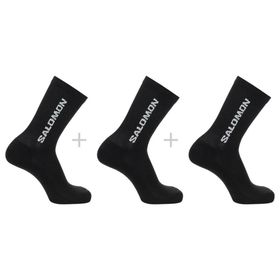 Salomon LC2086000 Everyday Crew 3 Pack Siyah Unisex Çorap