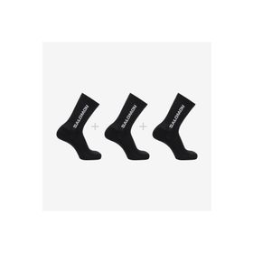 Salomon LC2086100 Everyday Crew 3 Pack Siyah Çorap