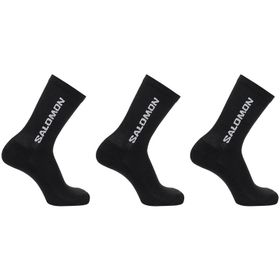 Salomon LC2086100 Everyday Crew 3 Pack Siyah Çorap