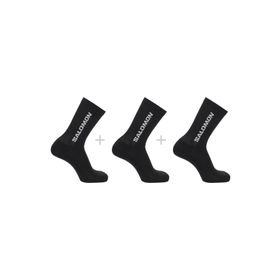 Salomon LC2086100 Everyday Crew 3 Pack Siyah Çorap