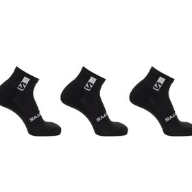 Salomon LC2086500 Everyday Ankle 3 Pack Siyah Unisex Çorap