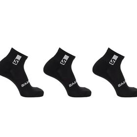 Salomon LC2086500 Everyday Ankle 3 Pack Siyah Unisex Çorap