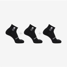 Salomon LC2086600 Everyday Ankle 3 Pack Siyah Unisex Çorap
