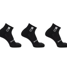 Salomon LC2086600 Everyday Ankle 3 Pack Siyah Unisex Çorap