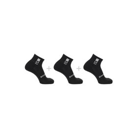 Salomon LC2086600 Everyday Ankle 3 Pack Siyah Unisex Çorap