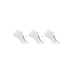 Salomon LC2086900 Everyday Low 3 Pack Beyaz Unisex Çorap
