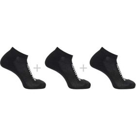 Salomon LC2087000 Everyday Siyah Low 3 Pack Unisex Çorap