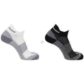 Salomon LC2093600 Aero Ankle 2 Pack Çok Renkli Unisex Çorap