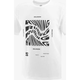 Salomon Lc2218900 Running Graphic Ss Tee M Erkek Tişört