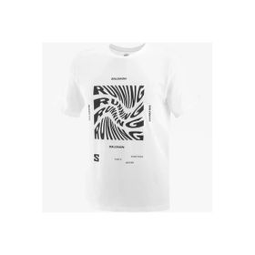 Salomon Lc2218900 Running Graphic Ss Tee M Erkek Tişört