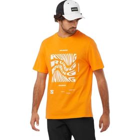 Salomon Lc2219100 Running Graphic Ss Tee M Erkek Tişört