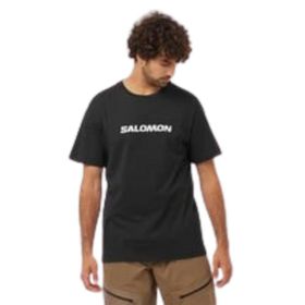 Salomon LC2245400 Siyah Erkek T-shirt
