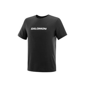 Salomon LC2245400 Siyah Erkek T-shirt