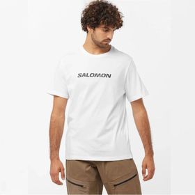 Salomon LC2245500 Beyaz Erkek T-shirt