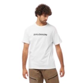 Salomon LC2245500 Beyaz Erkek T-shirt