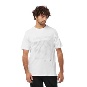 Salomon LC2246900 Graphic SS TEE M Beyaz Erkek T-shirt