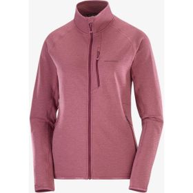 Salomon LC2647700 Pembe Essential Lightwarm Tam Fermuar Kadın Polar