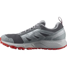 Salomon Quiet Shade Lunar Rock Fiery Red Erkek Koşu Ayakkabısı