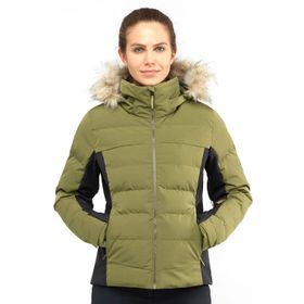 Salomon Stormcozy Jacket W Zeytin Yeşili Kadın Kayak Ceketi