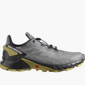 Salomon Supercross 4 GTX Gri Sarı Erkek Outdoor Ayakkabı